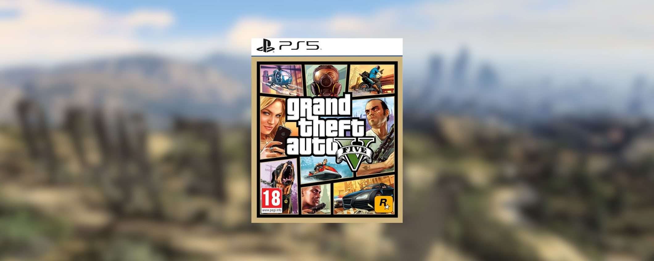 La versione PS5 di GTA 5 è in OFFERTA su Amazon a 28€