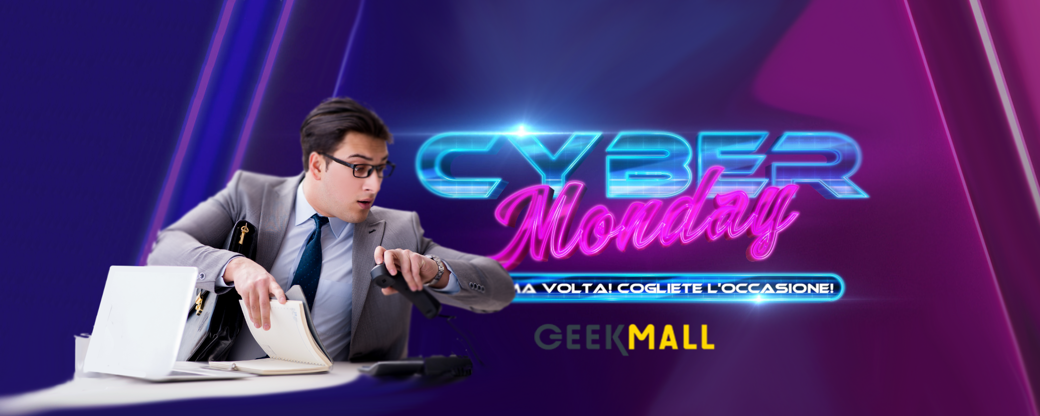 Cyber Monday 2023 su Geekmall: sconti unici su Tecnologia e Lifestyle