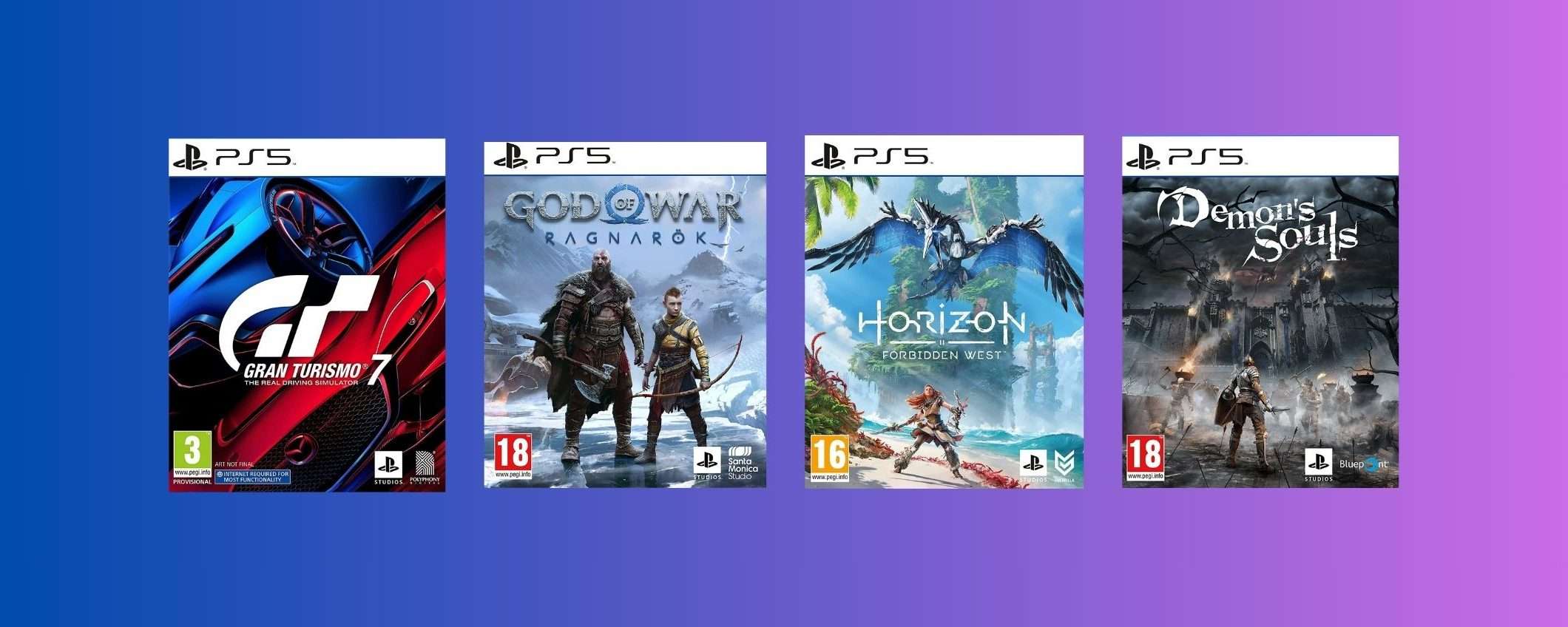 Ecco TUTTI i giochi PS5 in offerta Black Friday su Amazon