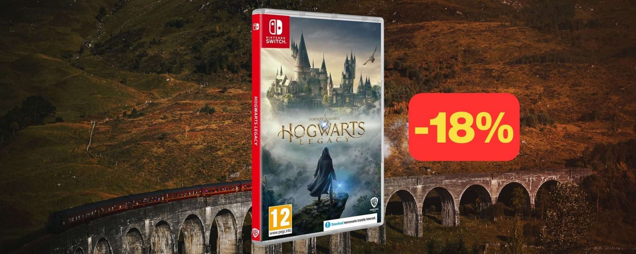 Hogwarts Legacy per Nintendo Switch in OTTIMO SCONTO su eBay (-18%)