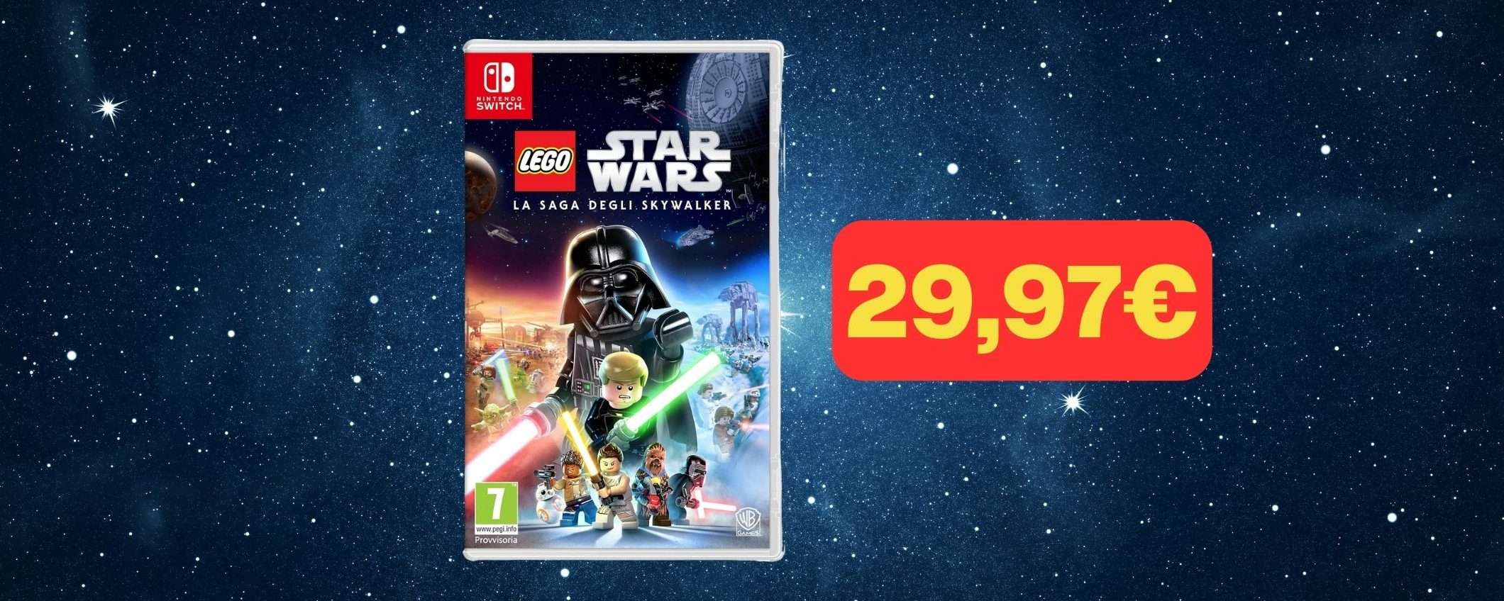 LEGO Star Wars La Saga degli Skywalker per Switch: SUPER PREZZO su Amazon