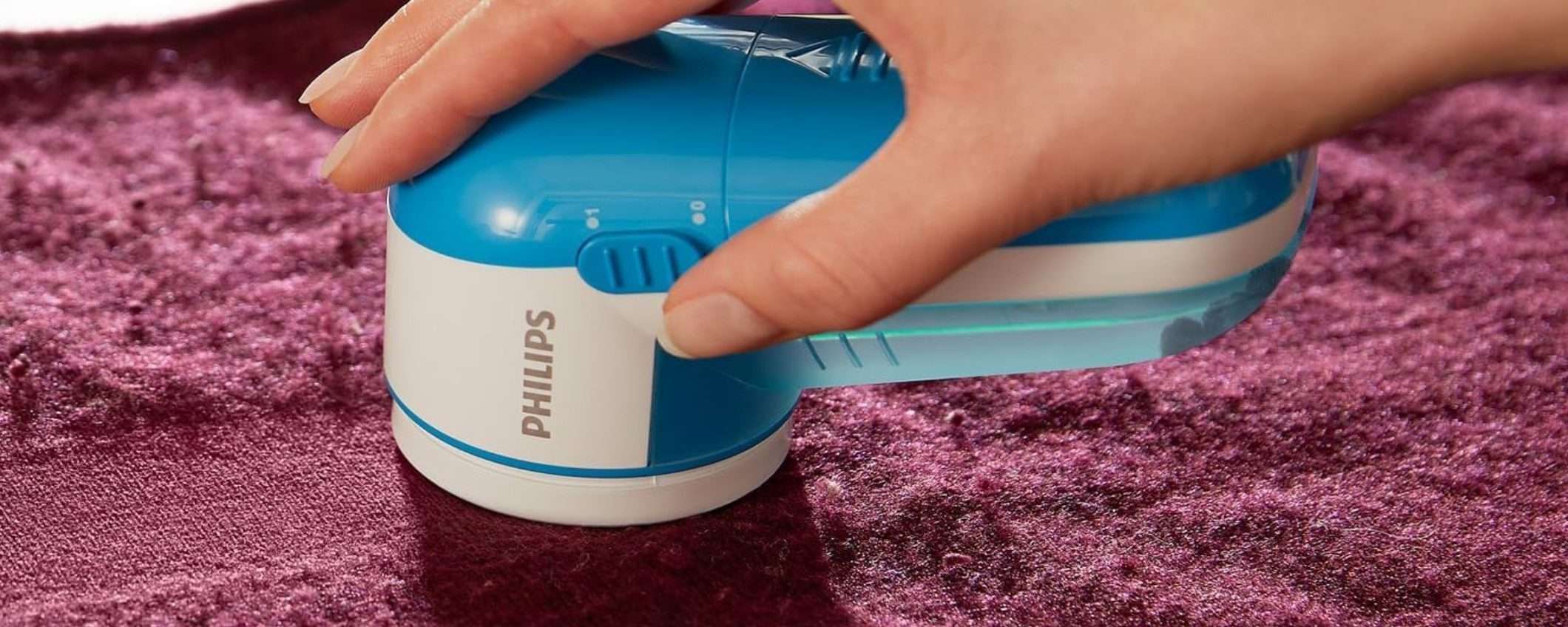 Vestiti PERFETTI con il levapelucchi elettrico di Philips in offerta (-45%)