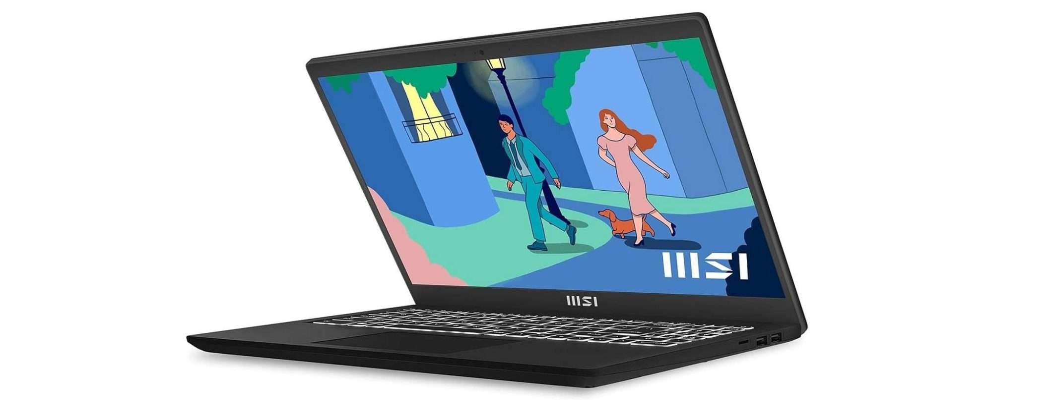 MSI Modern 15 in offerta a un prezzo INCREDIBILE su Amazon (-41%)