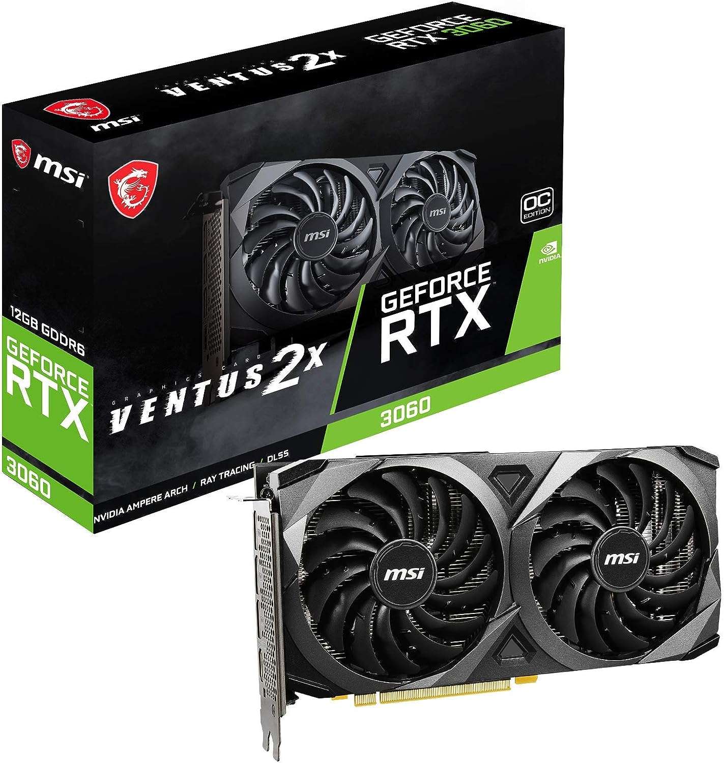 MSI RTX 3060 Ventus 2X 12 GB