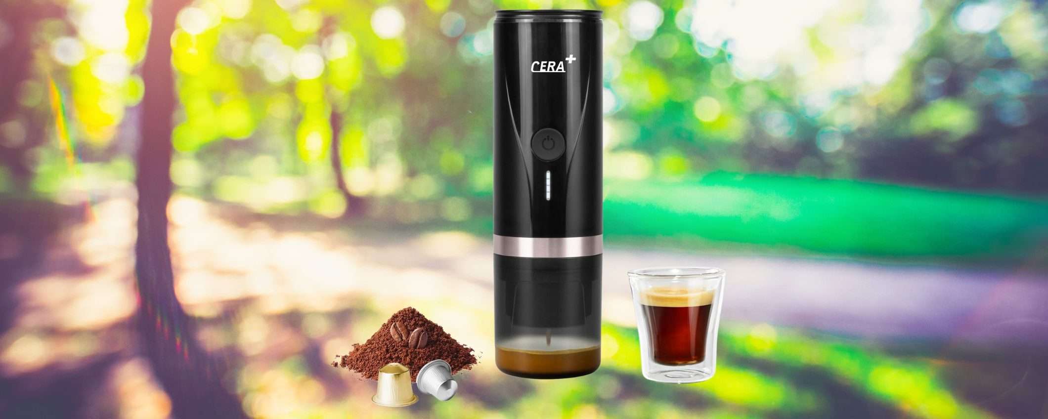 Caffè dove vuoi con questa macchinetta portatile in OFFERTA Amazon (-30%)