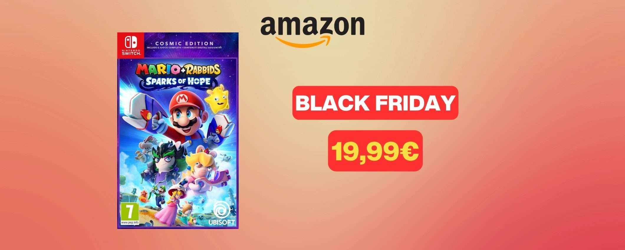 Mario + Rabbids Sparks of Hope a 19,99 euro: SUPER BLACK FRIDAY