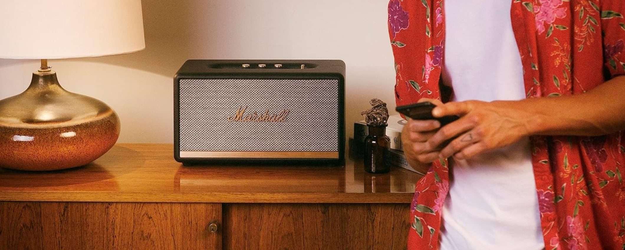 Altoparlante Bluetooth Marshall: che SCONTO su Amazon (296 euro invece di 369)