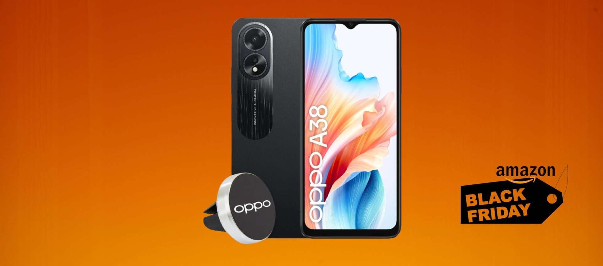 OPPO A38 in offerta su Amazon: tuo a soli 129€