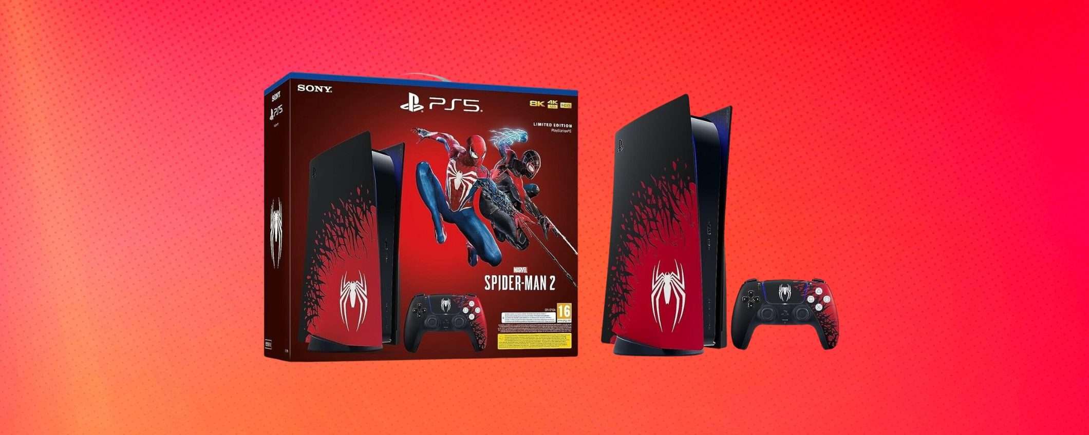 La PS5 Spider-Man 2 Edition è in offerta su eBay ad un fantastico prezzo