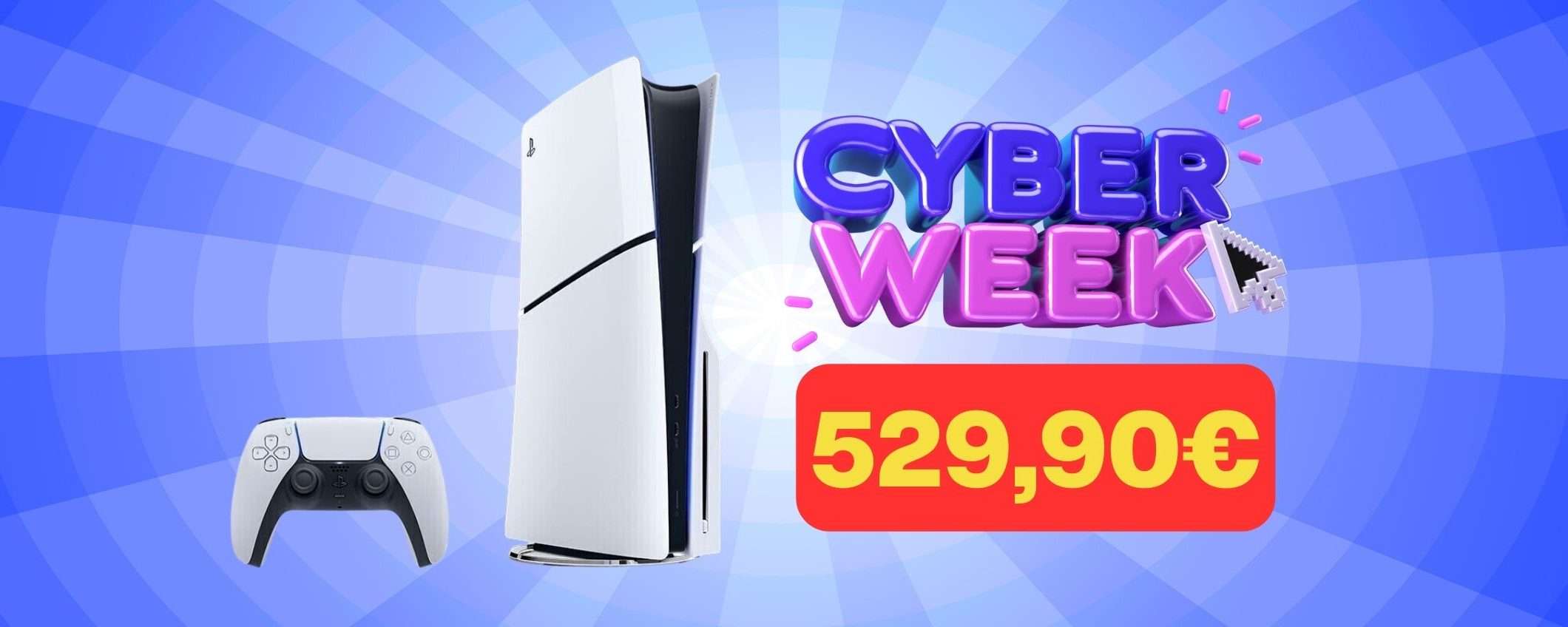 Nuova PS5 Slim subito IN OFFERTA su eBay (Cyber Week)