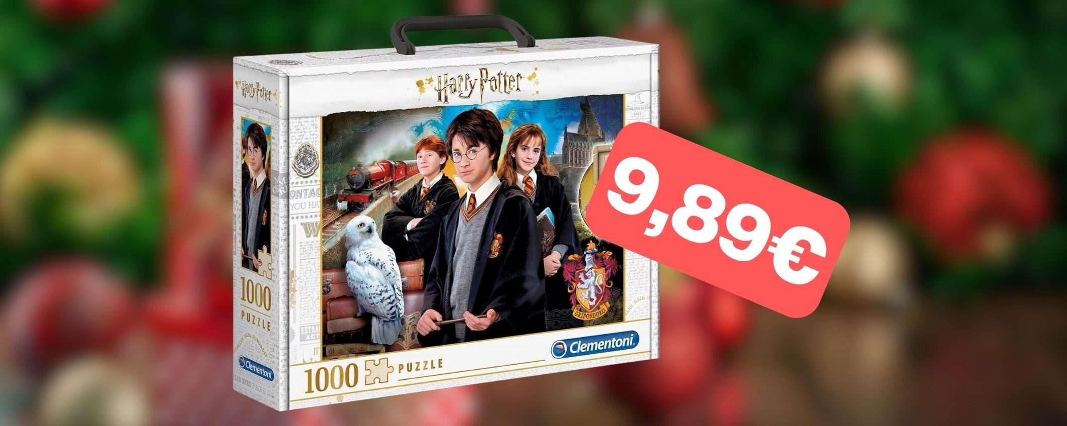 Puzzle Harry Potter 1000 pezzi: il REGALO DI NATALE a meno di 10€