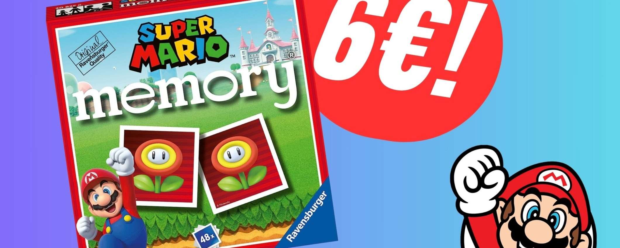 Il gioco da tavolo di Super Mario CROLLA a soli 6€!