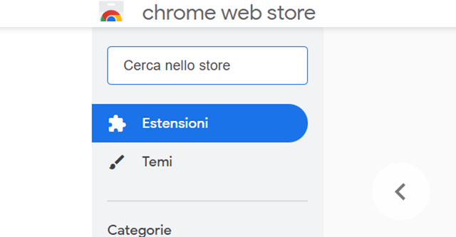 Chrome Web Store: per tutte le estensioni