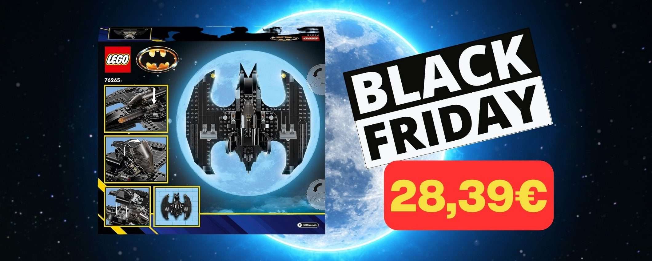 Set LEGO Aeroplano di Batman in OFFERTA BLACK FRIDAY