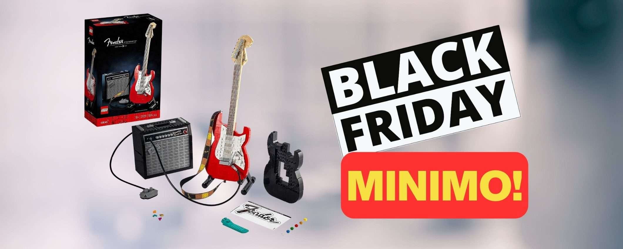 Set LEGO Chitarra Elettrica: una CHICCA in offerta Black Friday