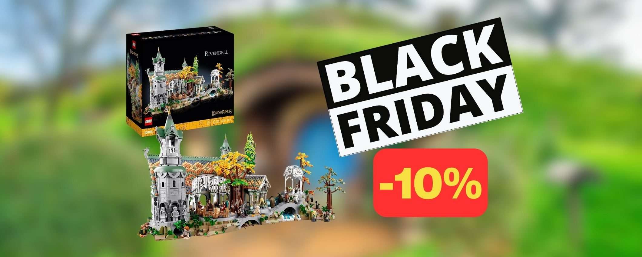 Set LEGO Gran Burrone in SCONTO RECORD per il Black Friday (-10%)