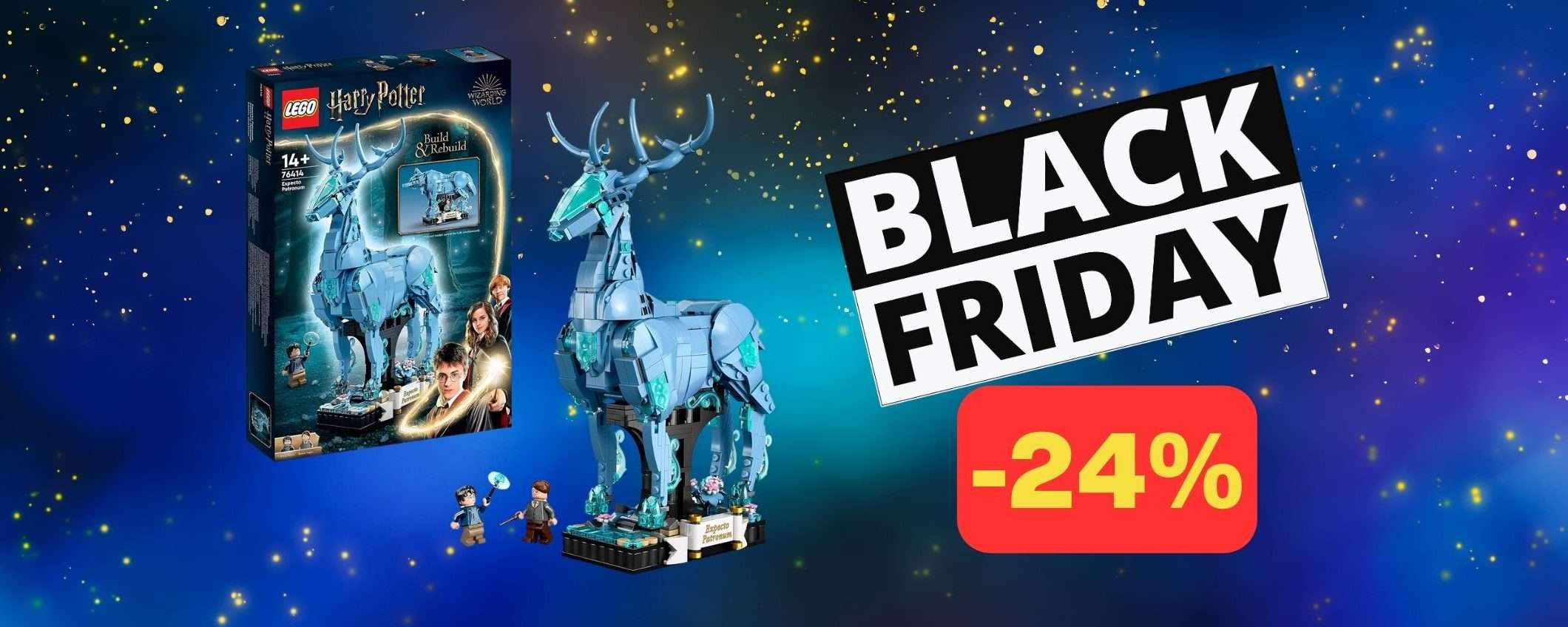 Set LEGO Harry Potter Expecto Patronum in OFFERTA Black Friday