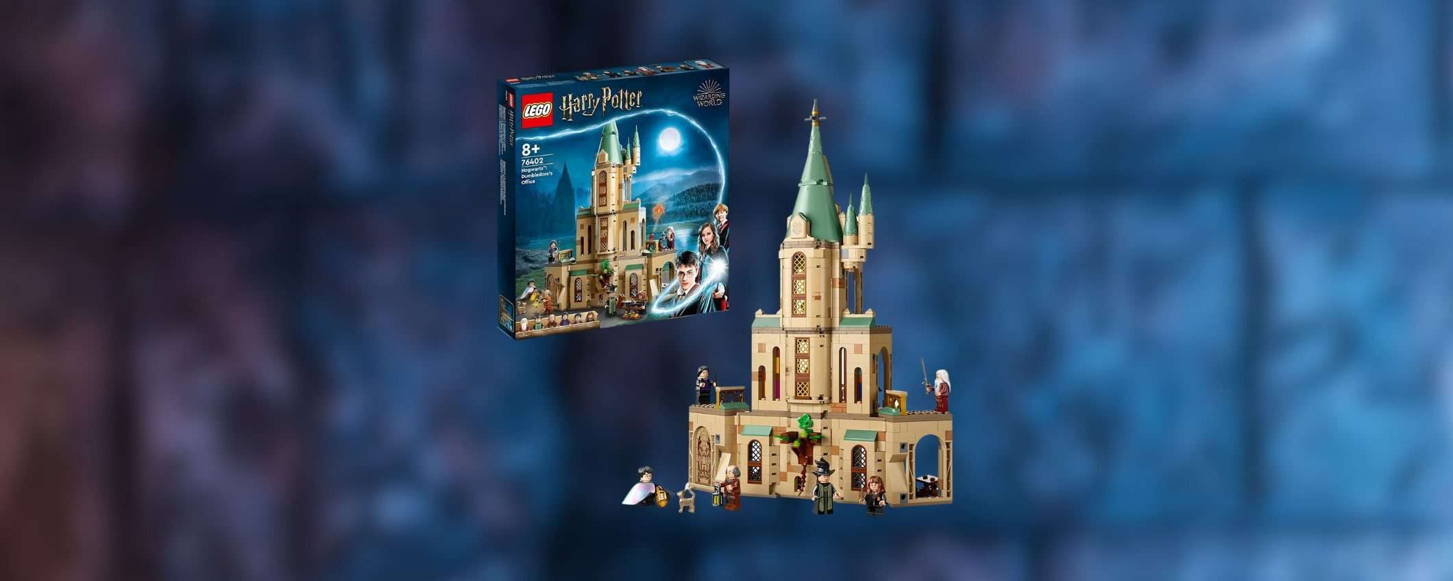 Set LEGO Harry Potter Ufficio di Silente: che SCONTO su Amazon (-32%)