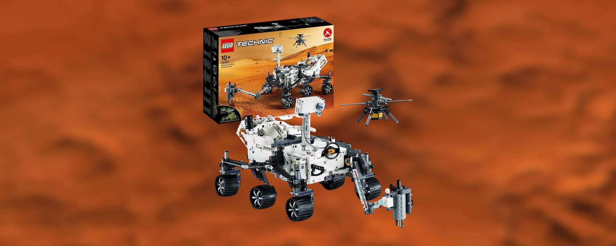 Il set LEGO Mars Rover Perseverance in DOPPIO SCONTO su Amazon