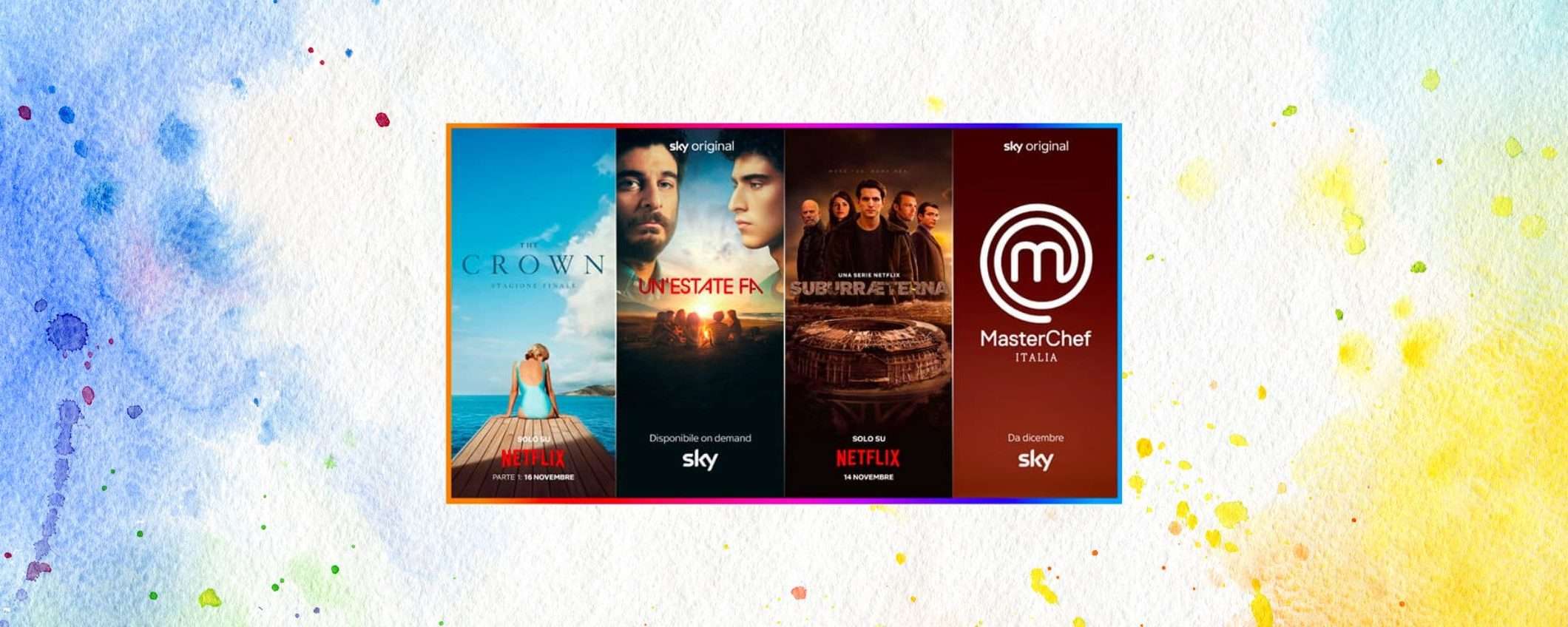 Offerta Sky per il Black Friday: hai anche Netflix a 14,90 euro al mese