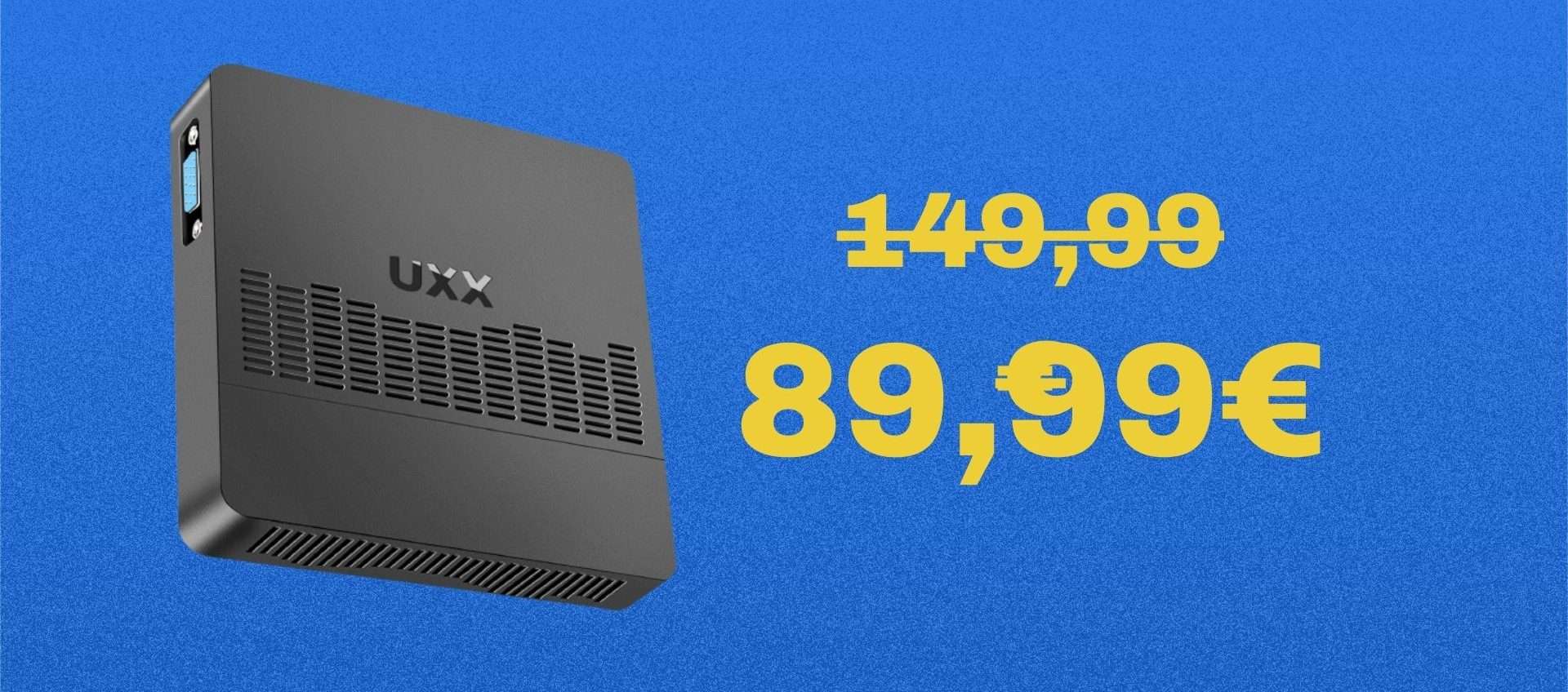 UXX Newest in offerta: questo potente Mini PC oggi costa meno di 90€