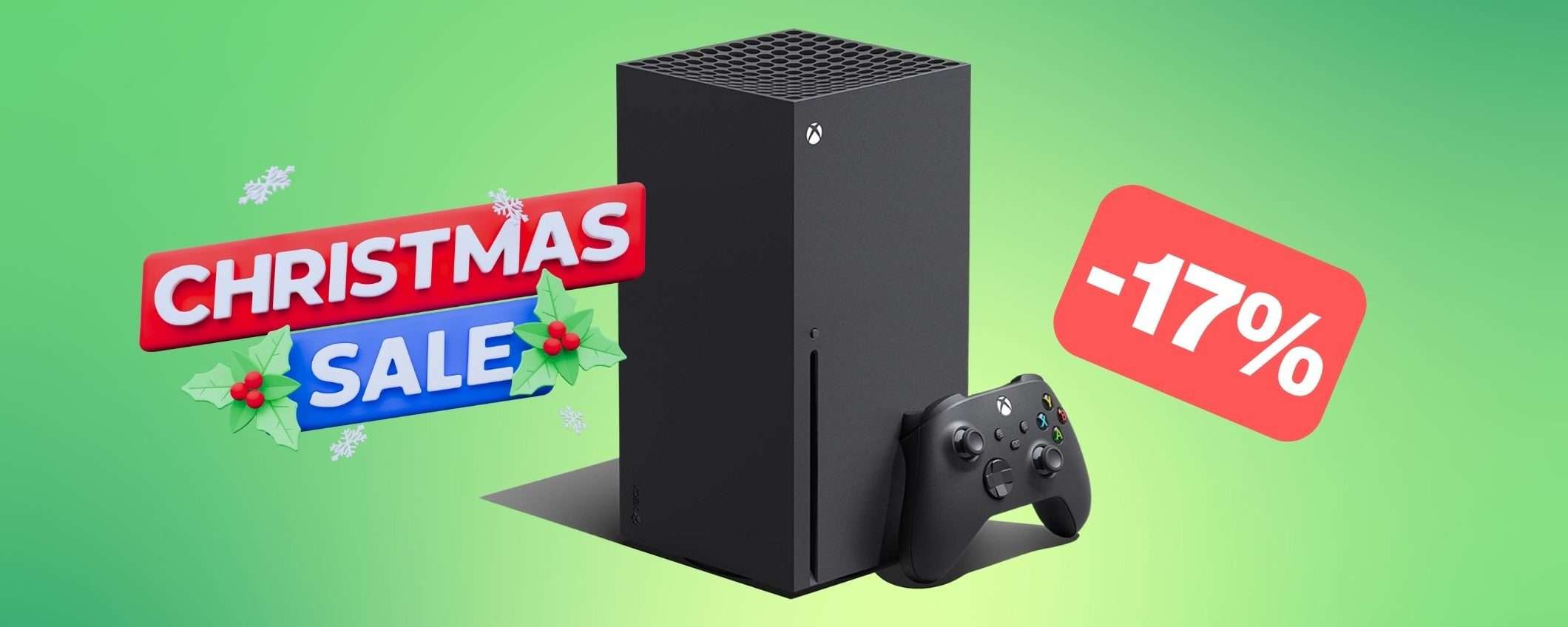 Xbox Series X in OFFERTA NATALIZIA su Amazon (-17%)