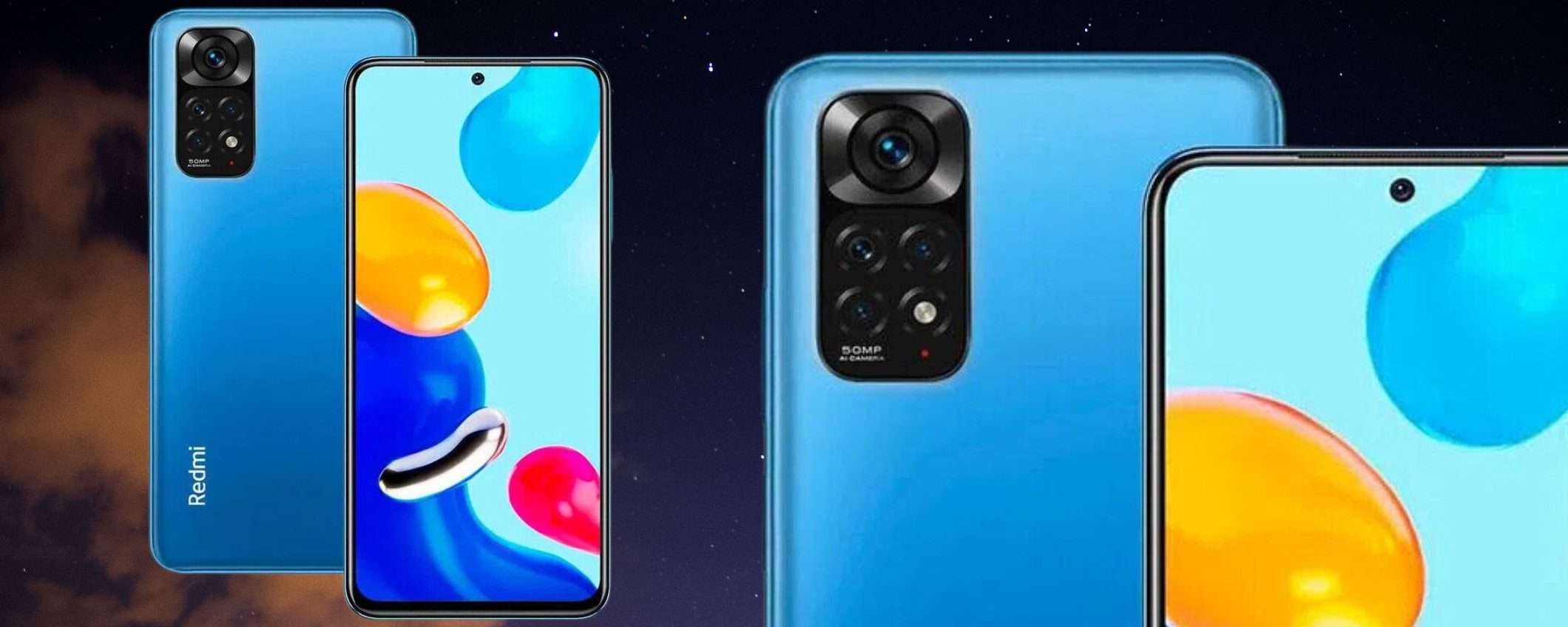 Xiaomi Redmi Note 11 a 155€, che BESTIA: 50MP, 128GB, AMOLED 90Hz e 5000 mAh