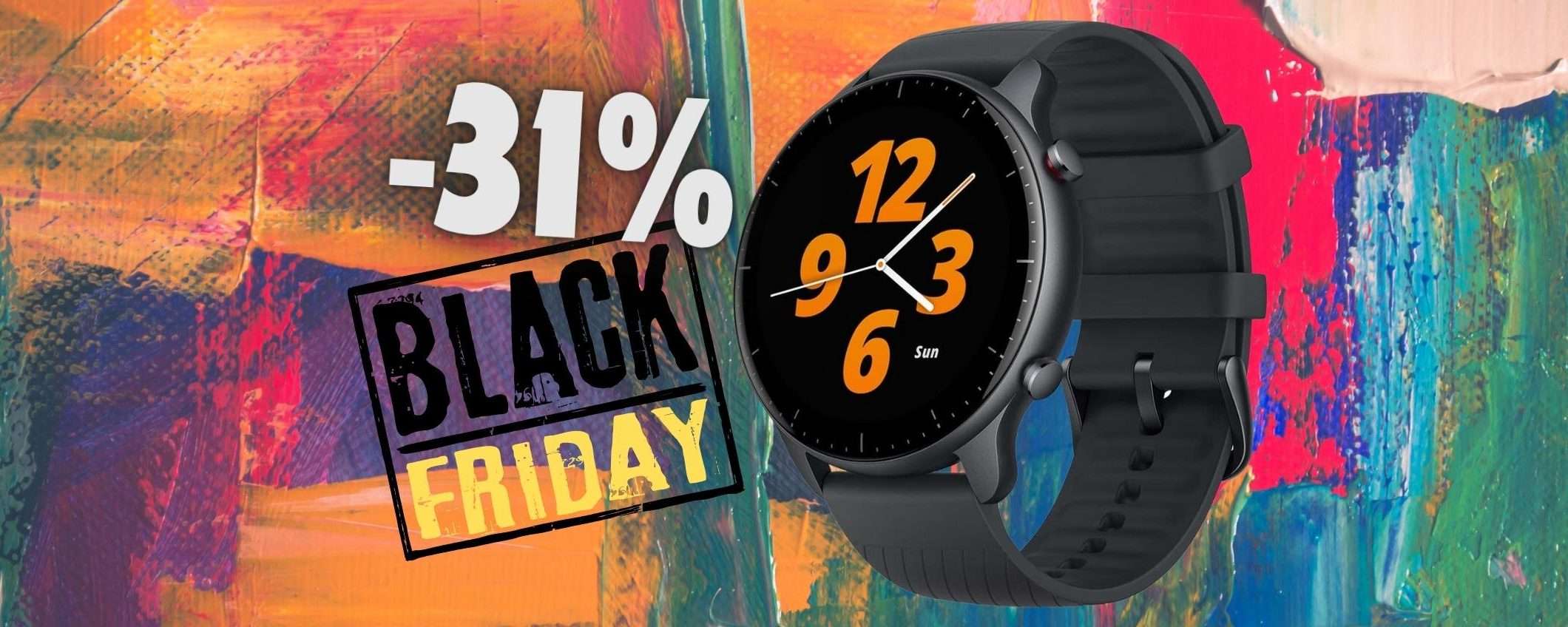 Amazfit GTR 2 tocca il MINIMO STORICO a Black Friday (-31%)