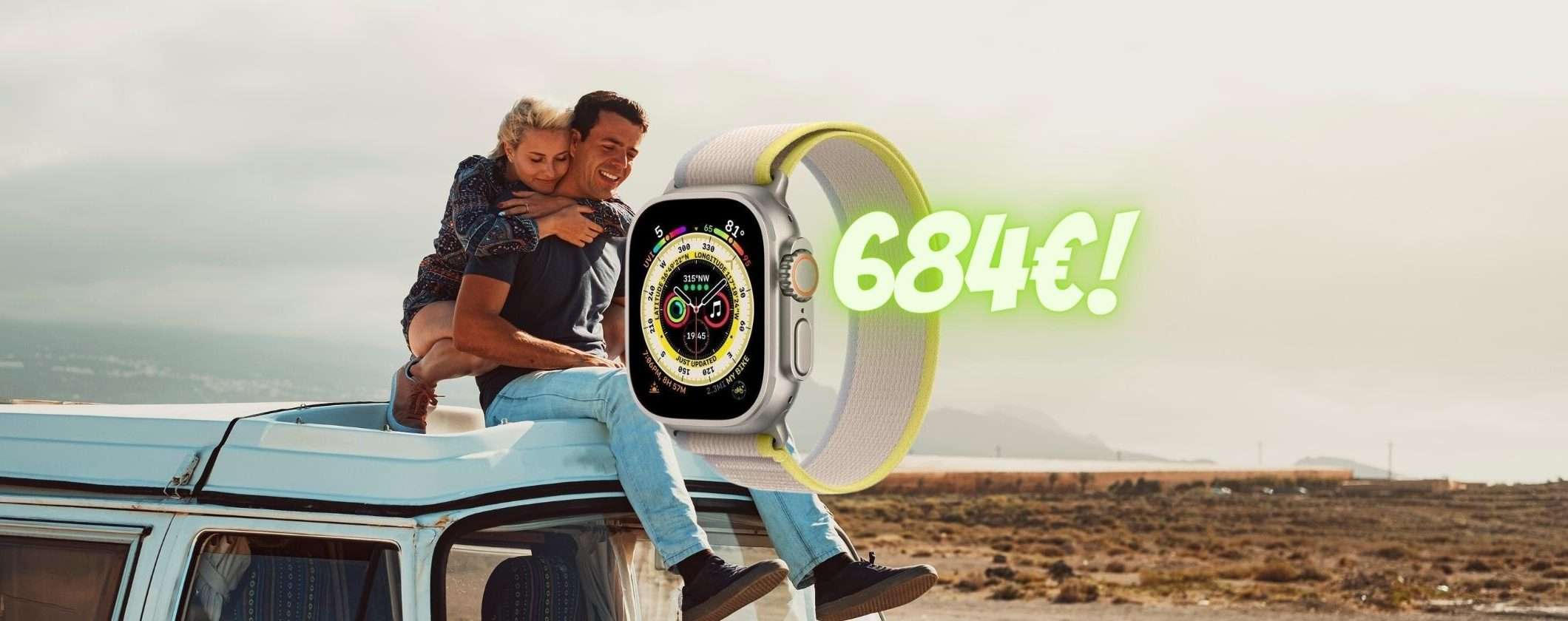 Apple Watch Ultra: solo 684€ con il Coupon di eBay