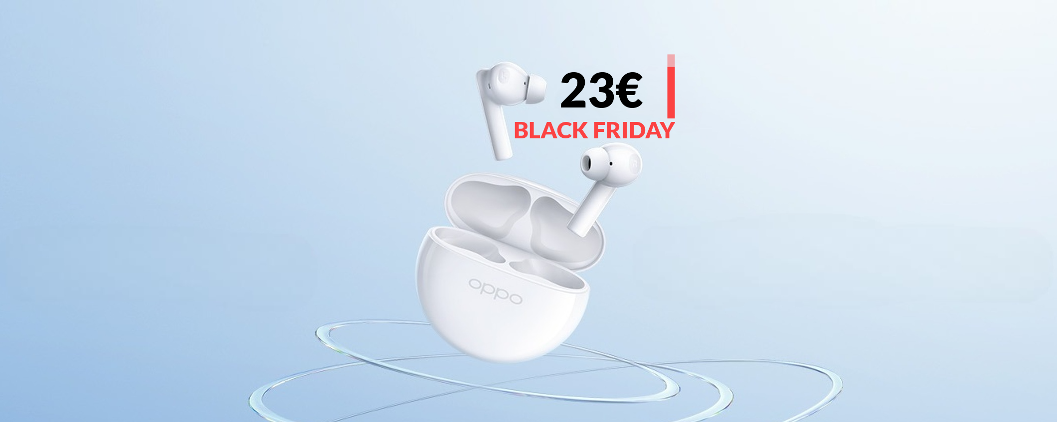 Auricolari Oppo dal suono straordinario: 23€ con il Black Friday