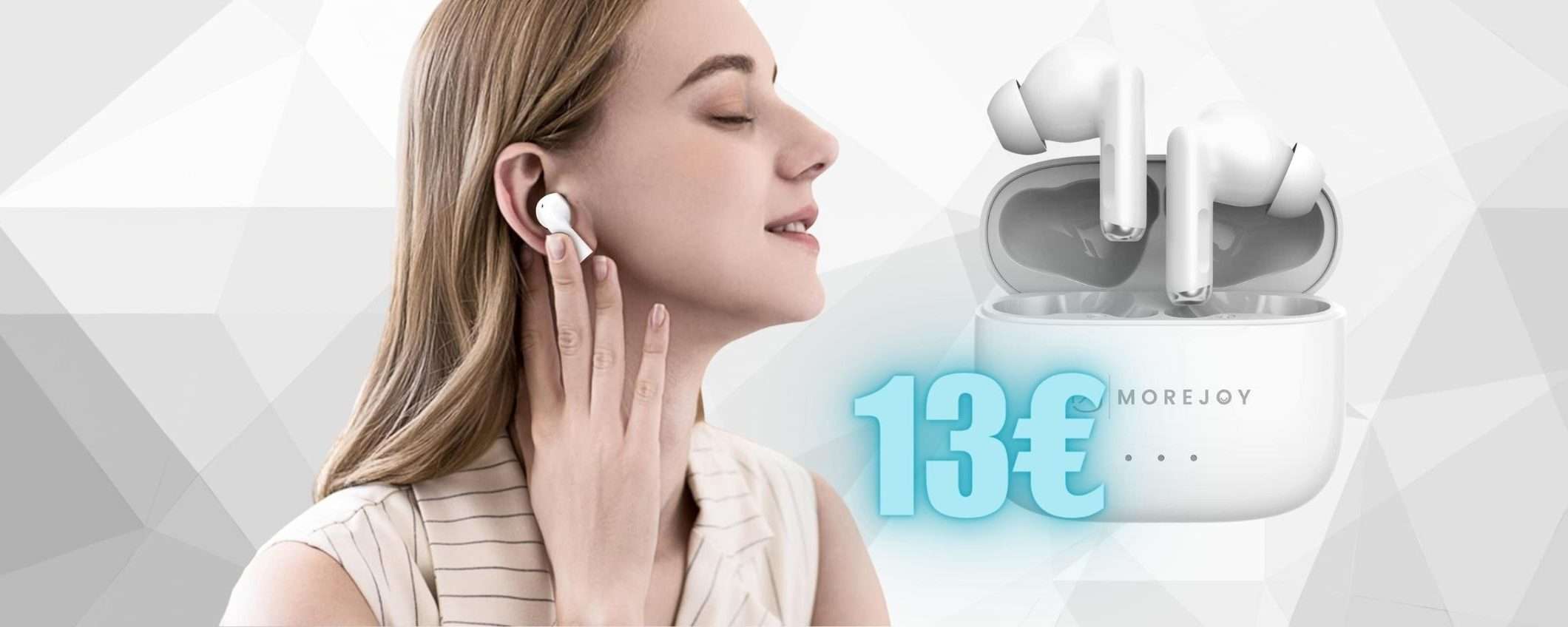 Bastano 13€ per questi auricolari Bluetooth ECCEZIONALI, sii rapido