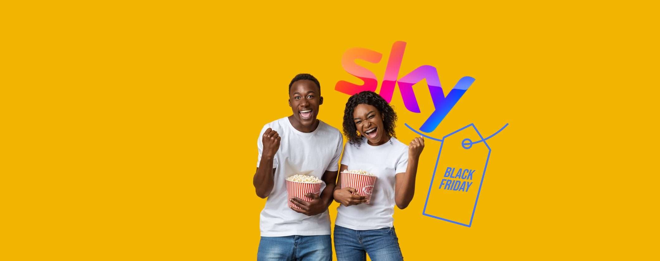 Il Black Friday con Sky è folle: TV, Netflix e Cinema quasi GRATIS