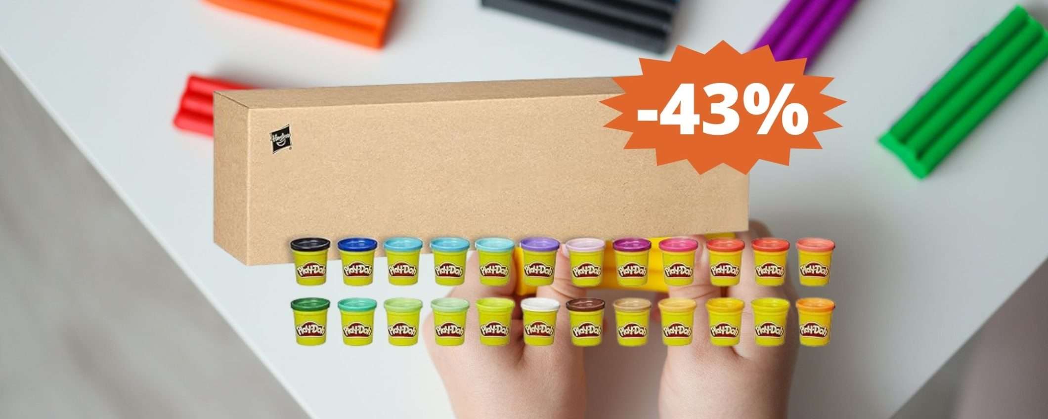 Pasta da modellare Hasbro Play-Doh: SCONTO pazzesco del 43%