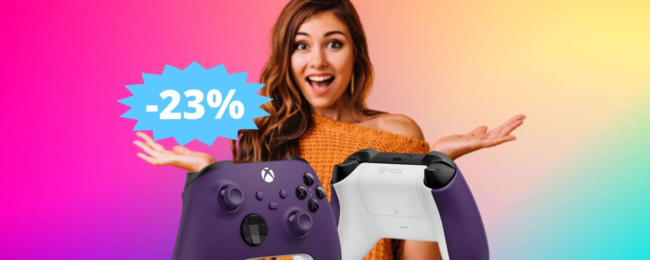 Controller Xbox: SUPER sconto per la colorazione Viola Astrale