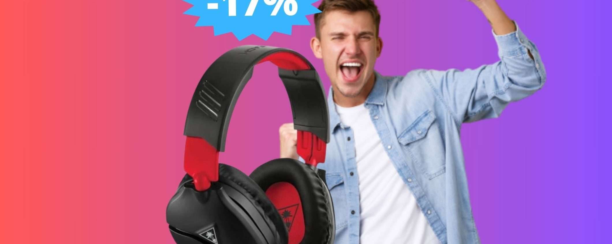 Cuffie Turtle Beach Recon: lo SCONTO che volevi per il tuo gaming