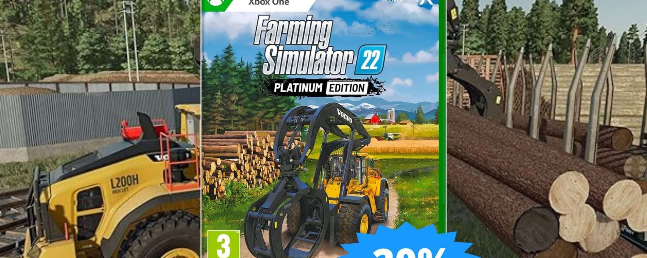 Farming Simulator 22 per Xbox: un'OFFERTA imperdibile (-20%)