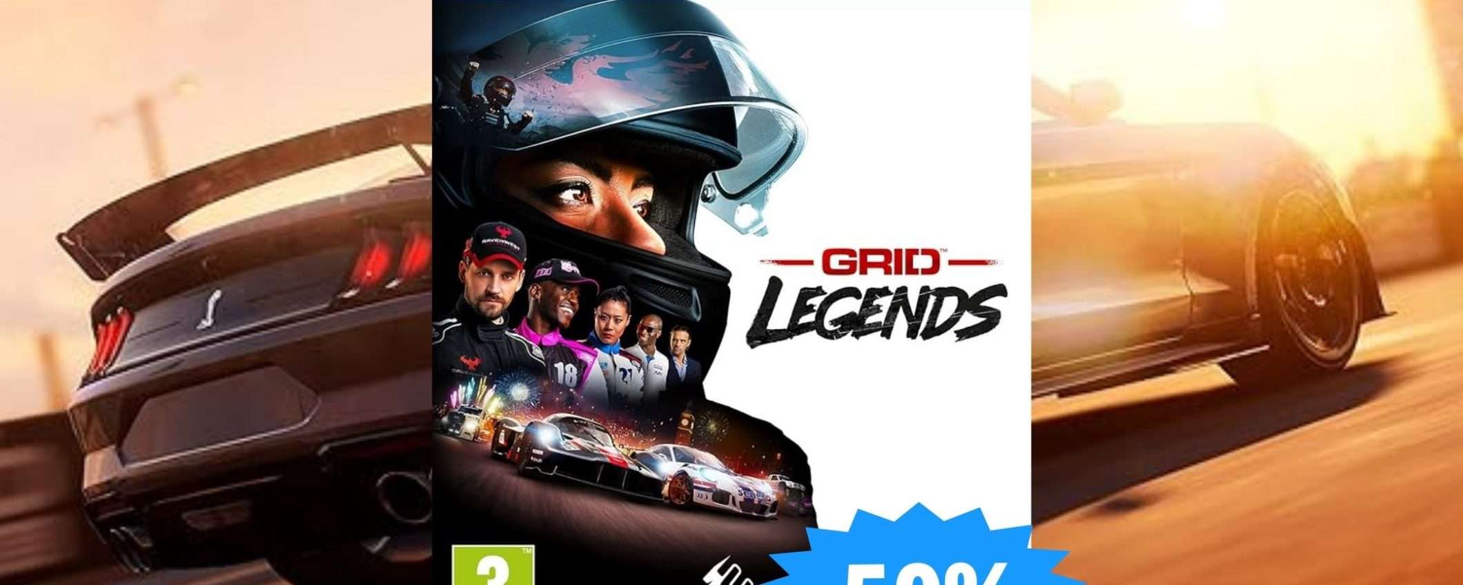 Grid Legends per PS5: sconto PAZZESCO del 50% su Amazon