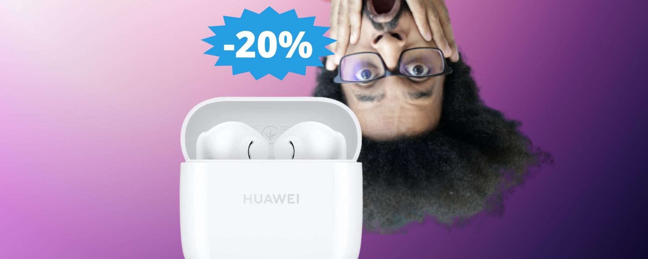 HUAWEI FreeBuds SE 2: SCONTO imperdibile del 20%