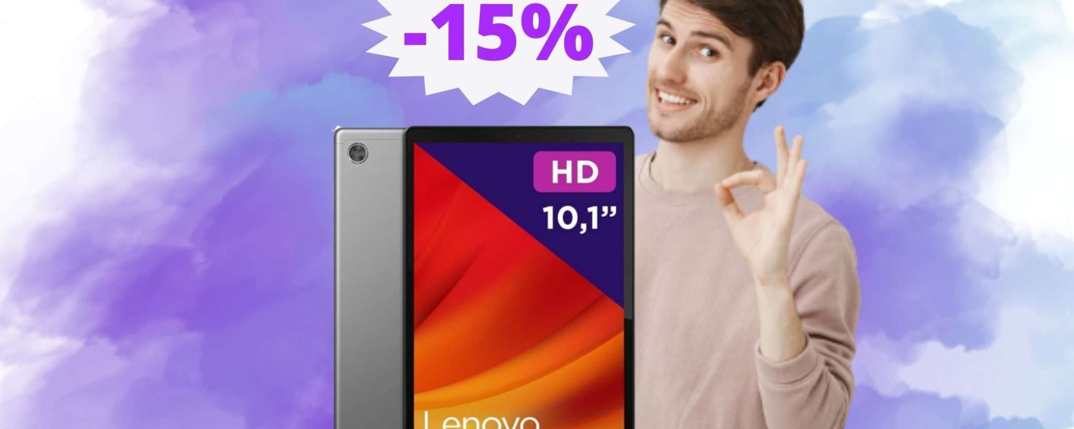 Lenovo Tab M10: OCCASIONE speciale per il Black Friday