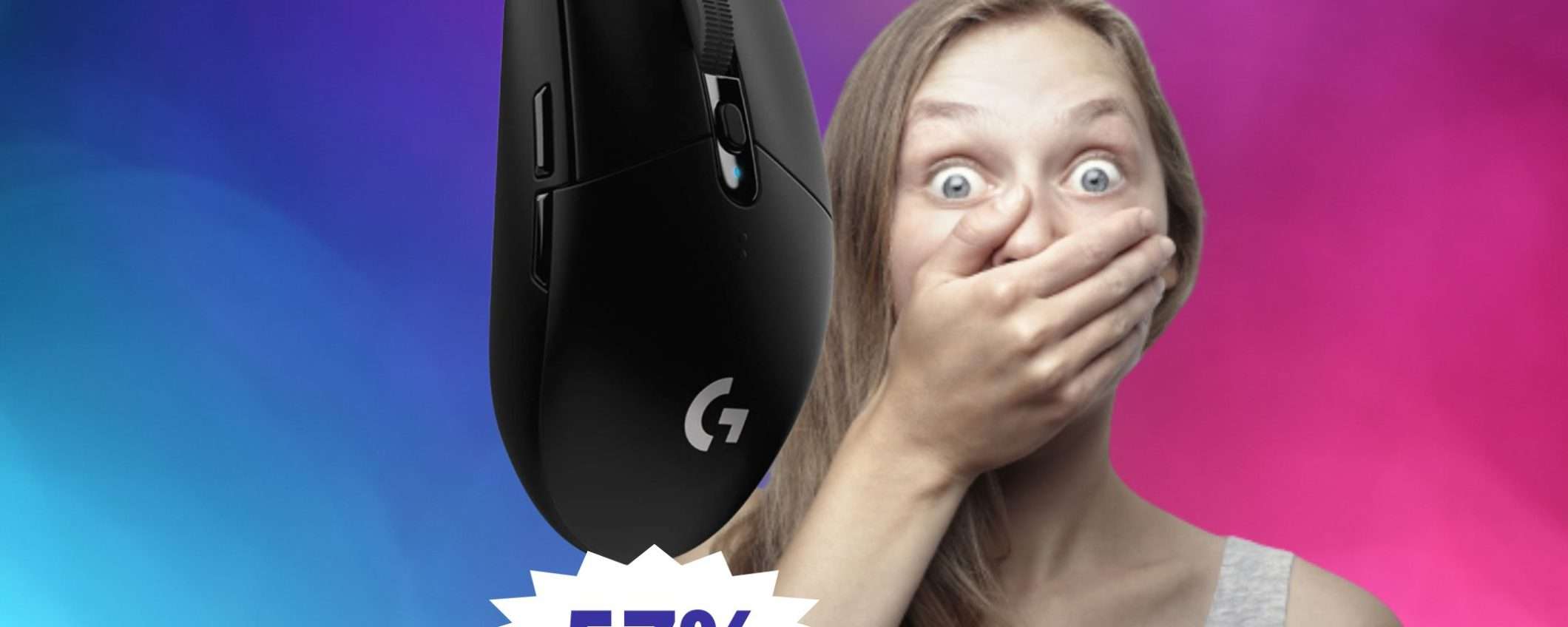 Logitech G305 LIGHTSPEED: un AFFARE da non perdere (-57%)