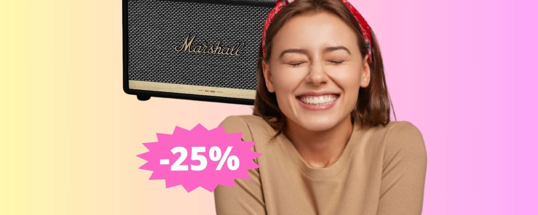 Marshall Acton II: MEGA sconto del 25% su Amazon