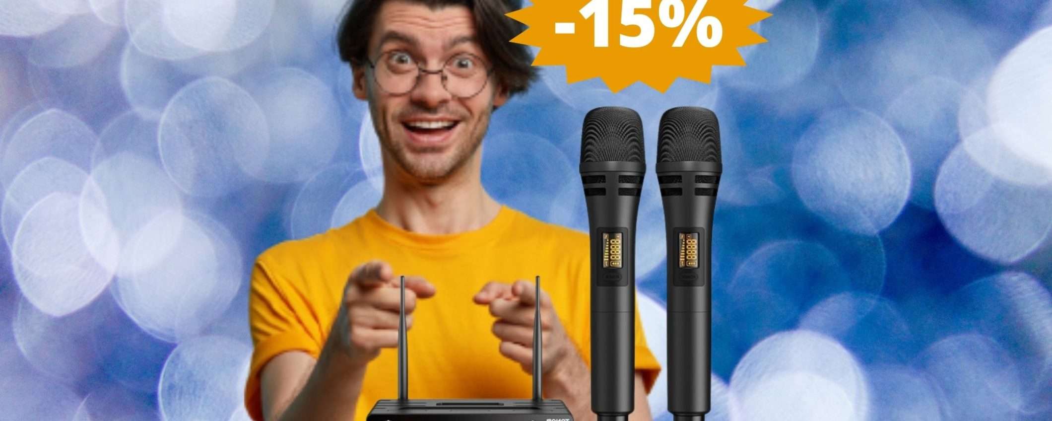 Microfoni TONOR per karaoke: SCONTO Black Friday su Amazon