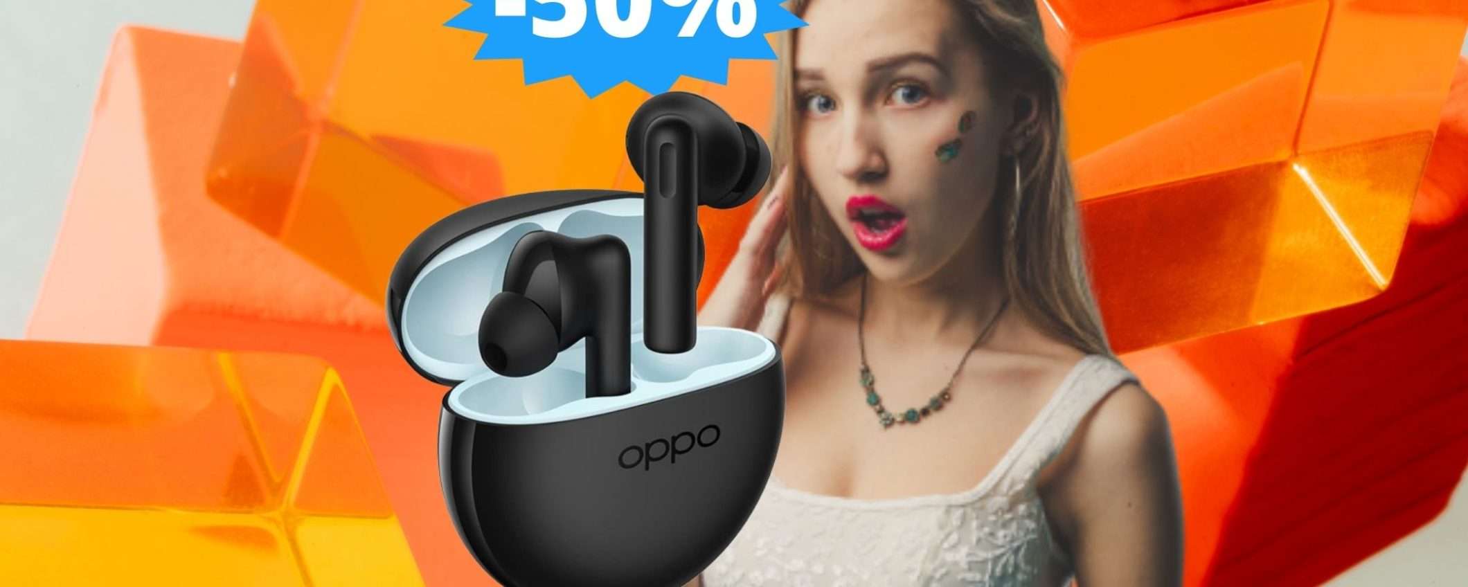 OPPO Enco Buds2: un AFFARE che non puoi perdere (-50%)