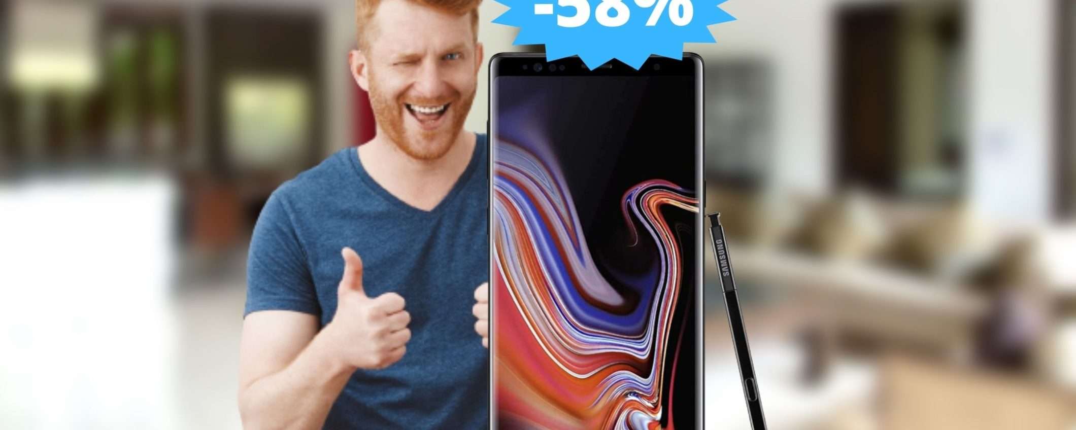 Samsung Galaxy Note 9: ricondizionato, ma come nuovo (-58%)