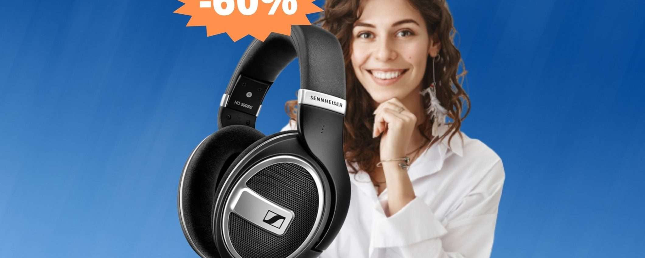 Sennheiser HD 599: AFFARE pazzesco su Amazon (-60%)