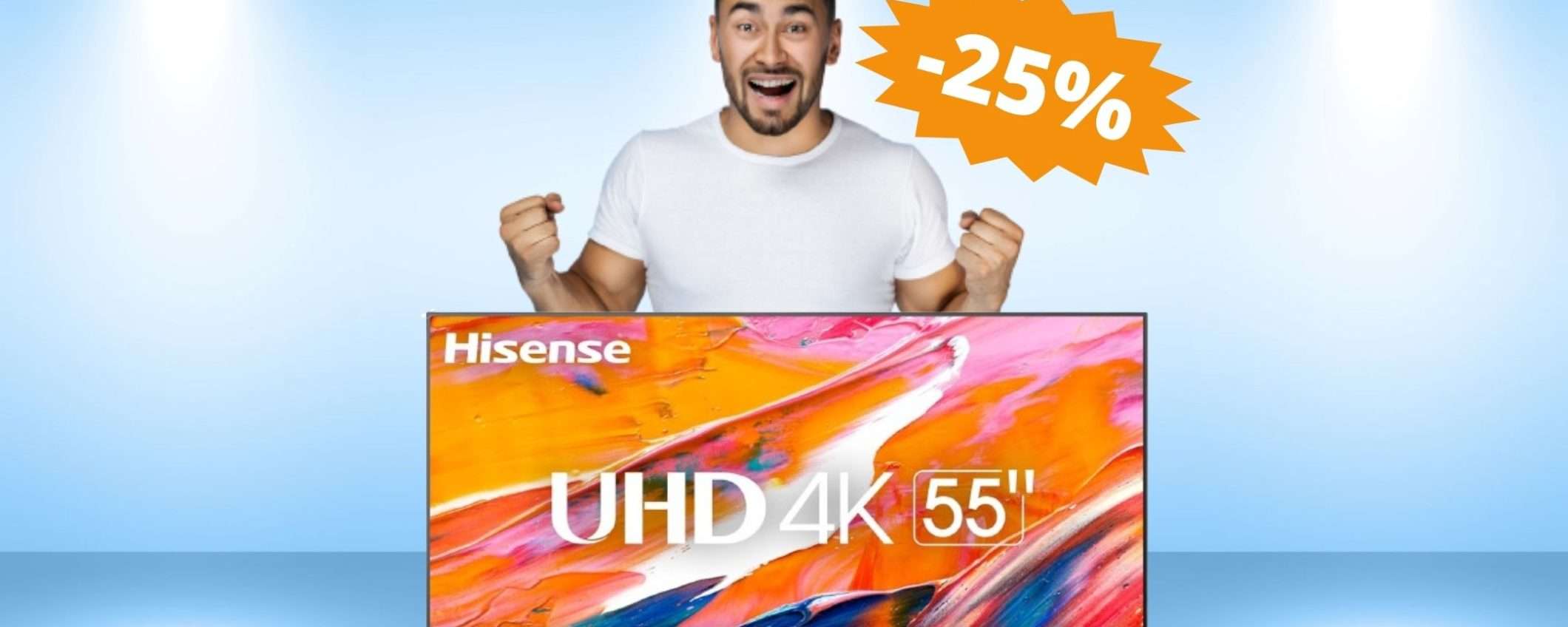 Smart TV Hisense da 55