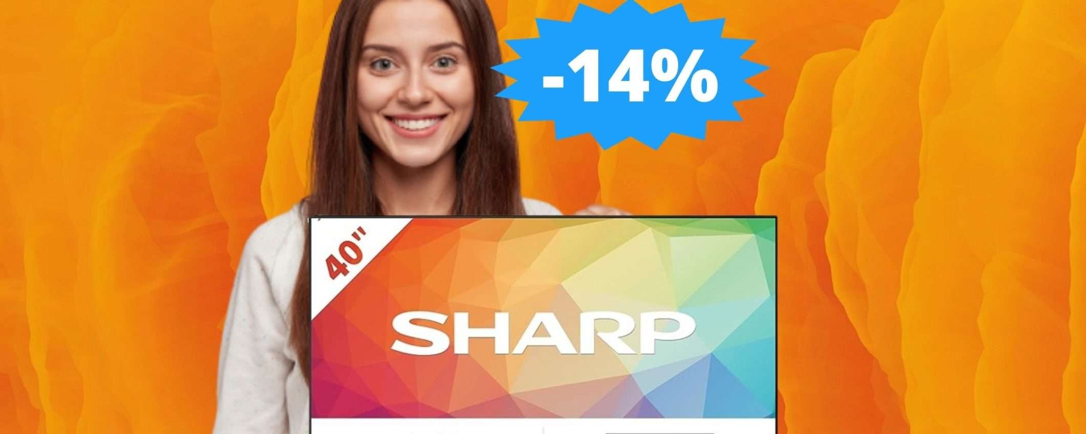 Smart TV Sharp: ULTIMA possibilità per acquistarla su Amazon