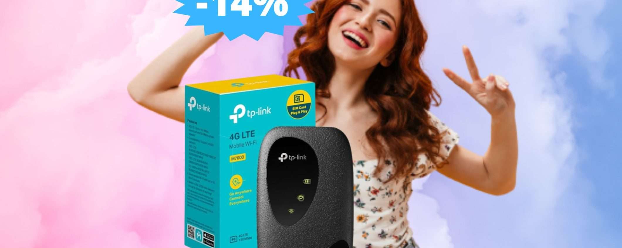 TP-Link M7000: SCONTO imperdibile per il Black Friday su Amazon