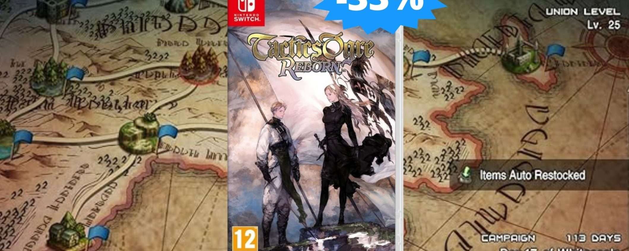 Tactics Ogre Reborn con il 33% di SCONTO ancora per POCO