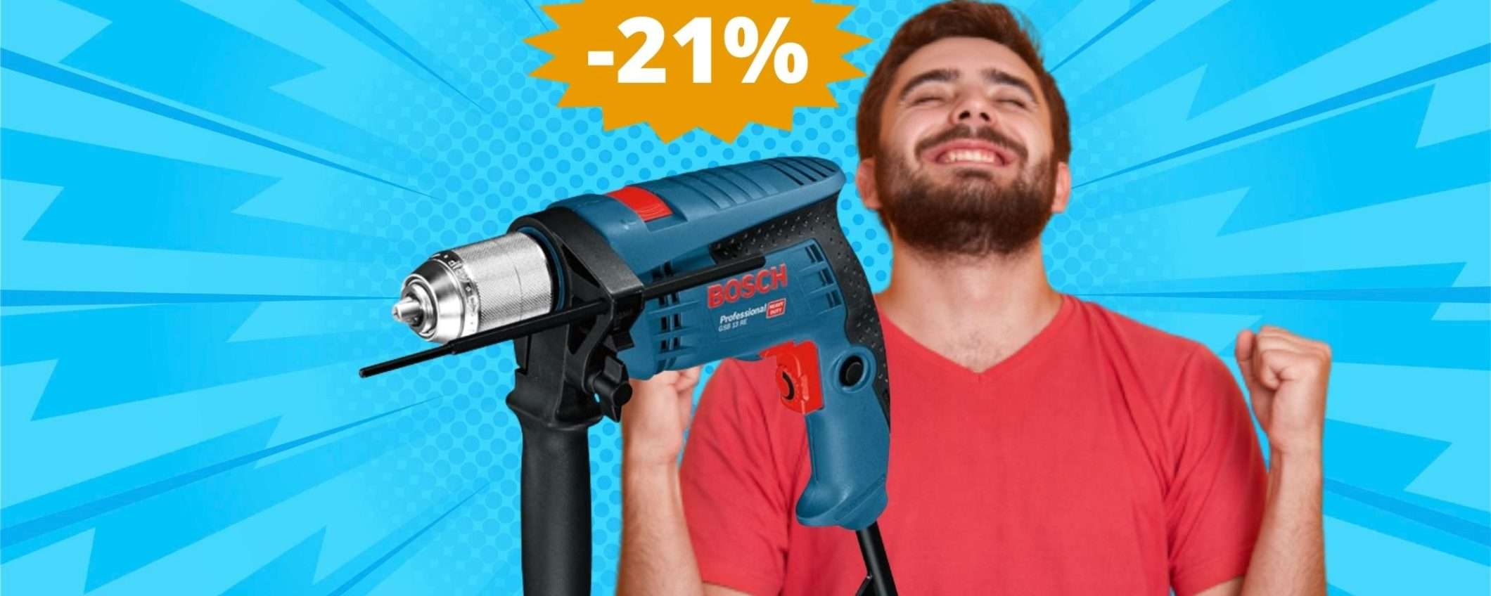 Trapano Bosch: OTTIMO sconto Black Friday su Amazon